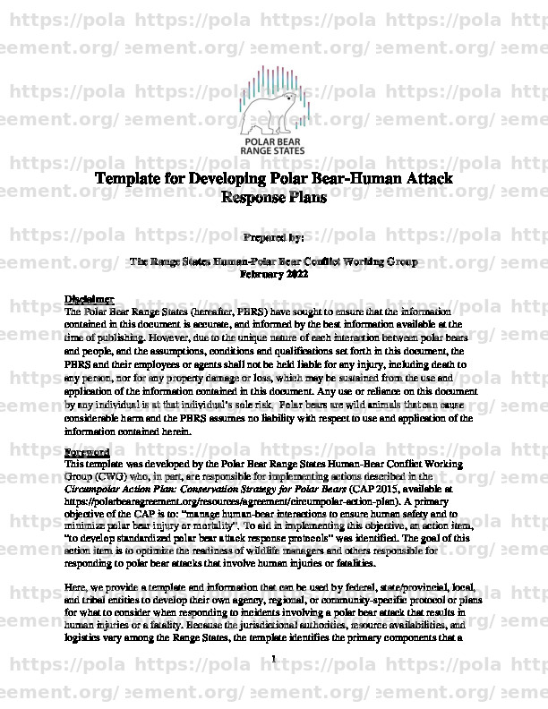 template-for-developing-polar-bear-human-attack-response-plans